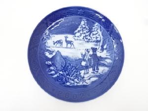 Royal Copenhagen　ロイヤルコペンハーゲン　イヤープレート（2002年）